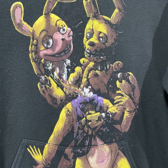 Five Nights At Freddy’s “I Always Come Back” Hoodie Graphic Sweatshirt Unisex S - Picture 4 of 8